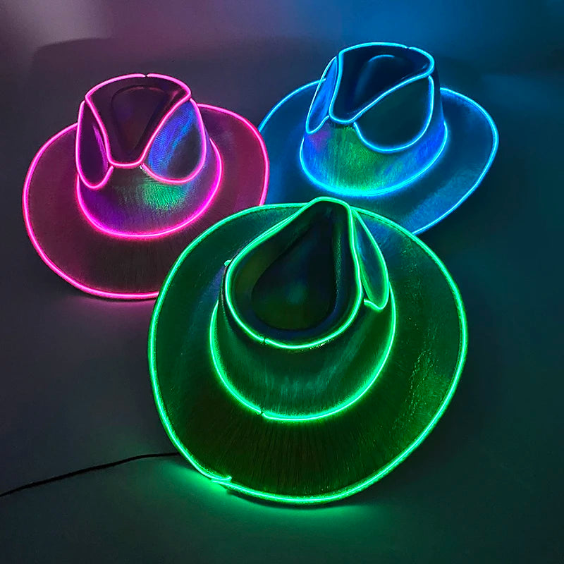 LED Cowboy Hat