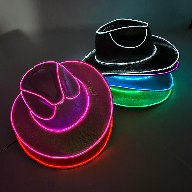 LED Cowboy Hat